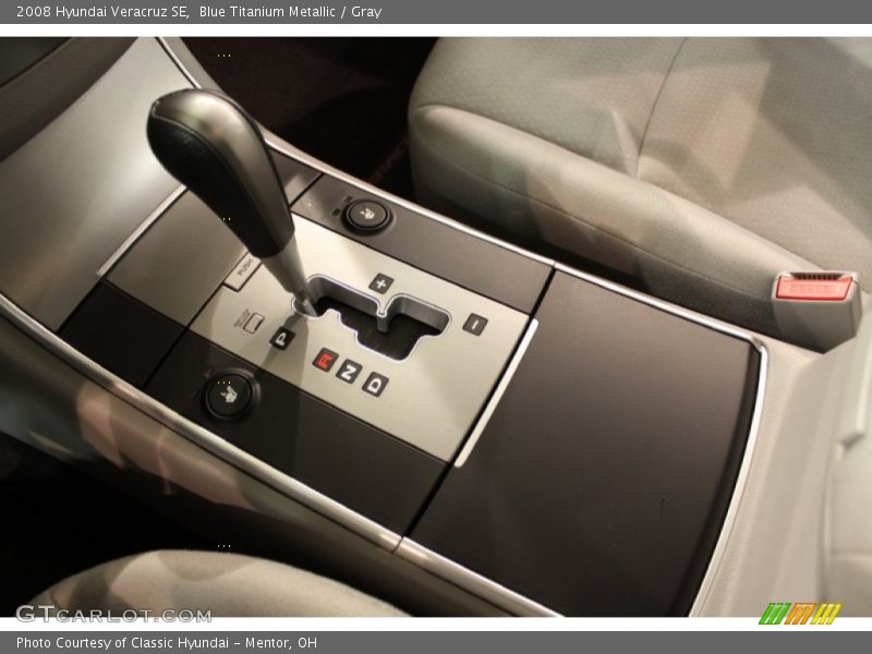 Blue Titanium Metallic / Gray 2008 Hyundai Veracruz SE
