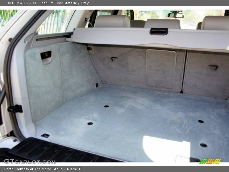 Titanium Silver Metallic / Grey 2001 BMW X5 4.4i