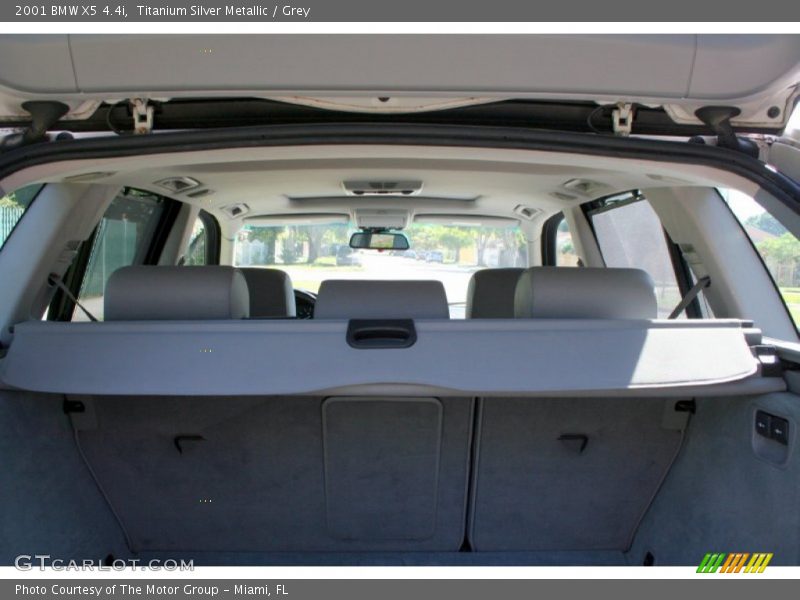 Titanium Silver Metallic / Grey 2001 BMW X5 4.4i
