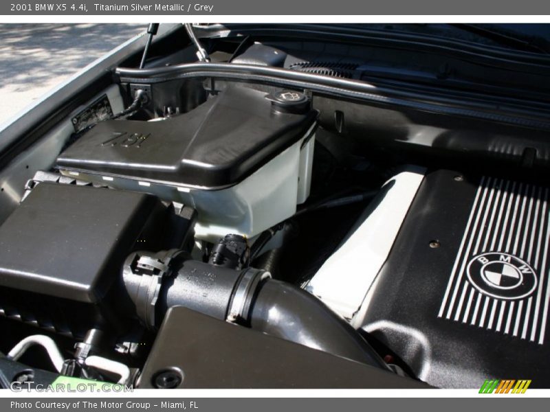 Titanium Silver Metallic / Grey 2001 BMW X5 4.4i