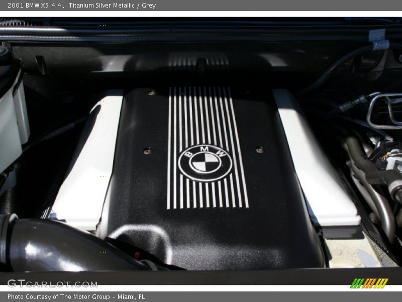 Titanium Silver Metallic / Grey 2001 BMW X5 4.4i
