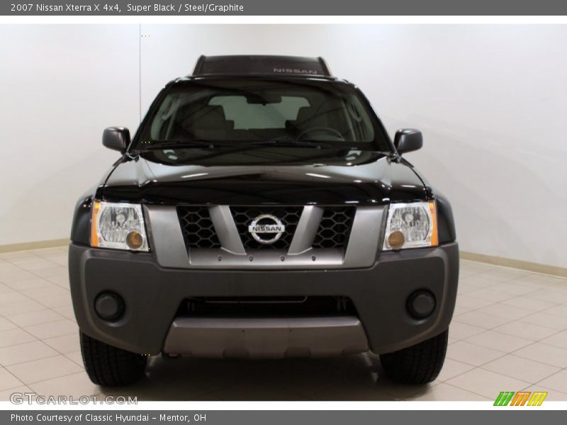 Super Black / Steel/Graphite 2007 Nissan Xterra X 4x4
