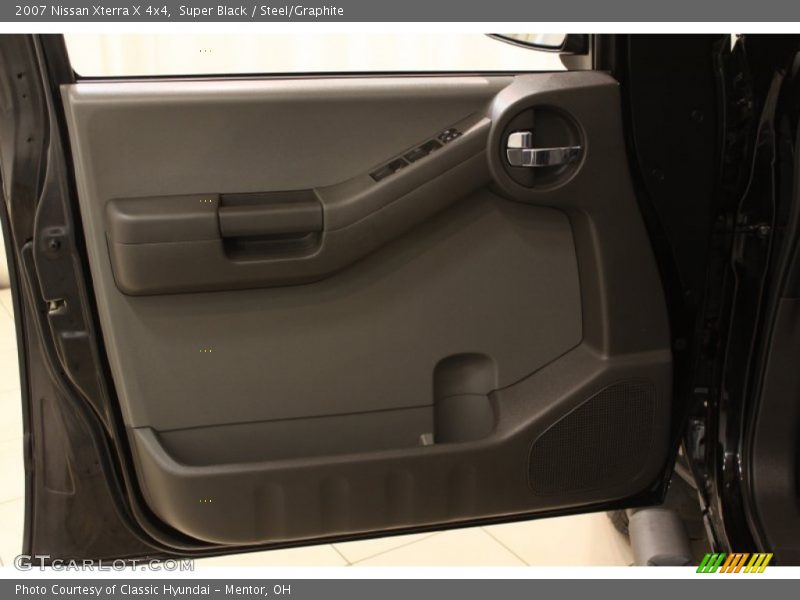 Super Black / Steel/Graphite 2007 Nissan Xterra X 4x4