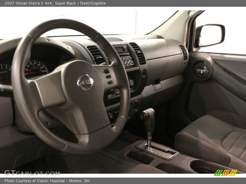 Super Black / Steel/Graphite 2007 Nissan Xterra X 4x4