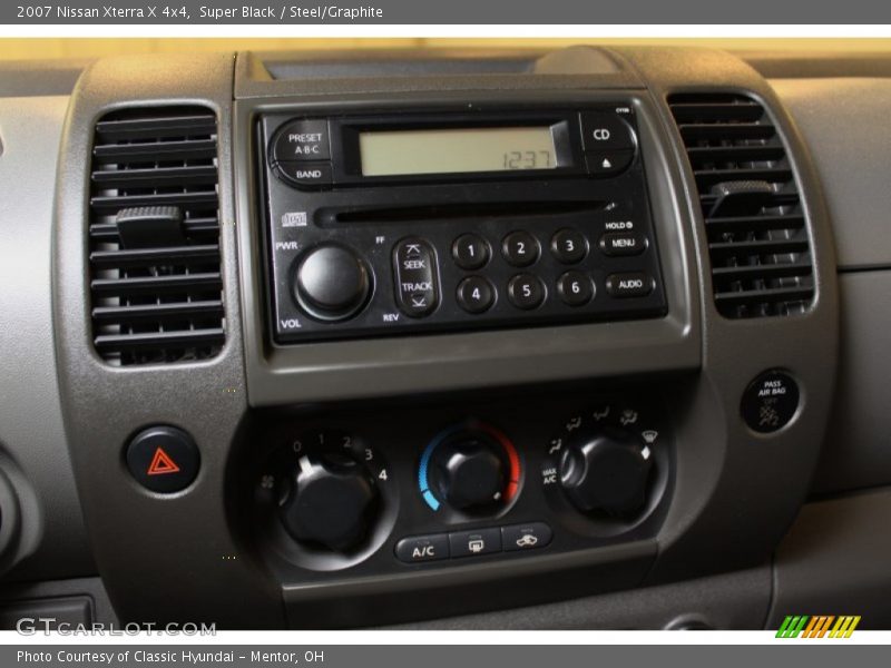 Super Black / Steel/Graphite 2007 Nissan Xterra X 4x4