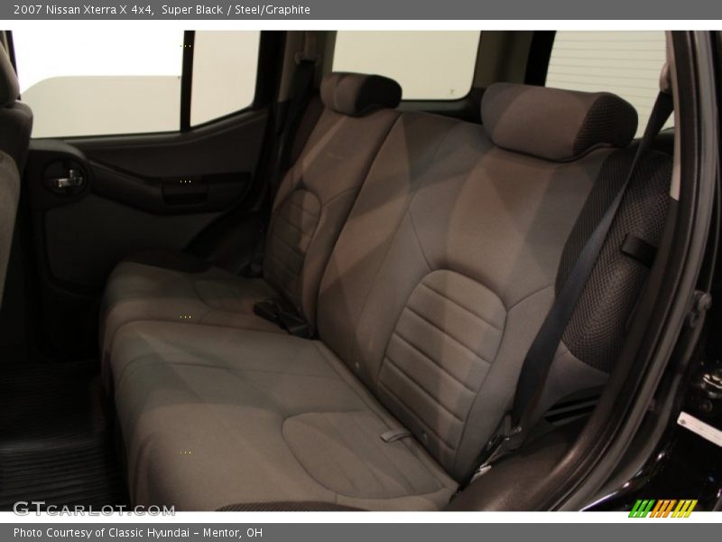 Super Black / Steel/Graphite 2007 Nissan Xterra X 4x4
