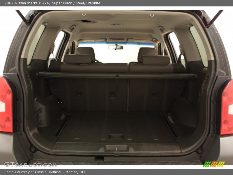 Super Black / Steel/Graphite 2007 Nissan Xterra X 4x4