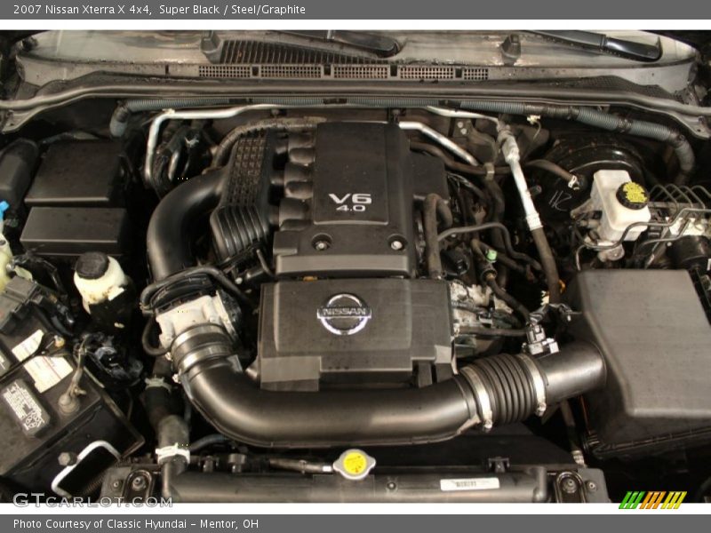 Super Black / Steel/Graphite 2007 Nissan Xterra X 4x4
