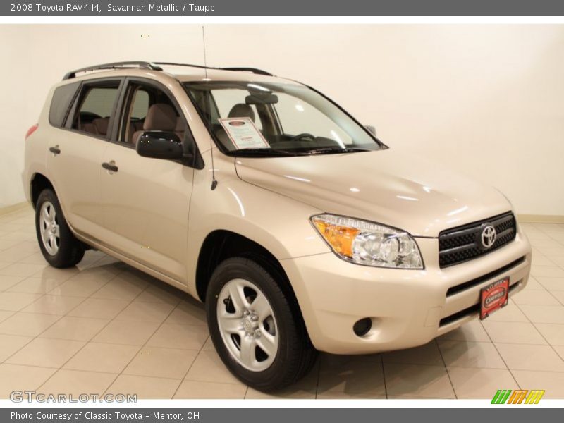 Savannah Metallic / Taupe 2008 Toyota RAV4 I4