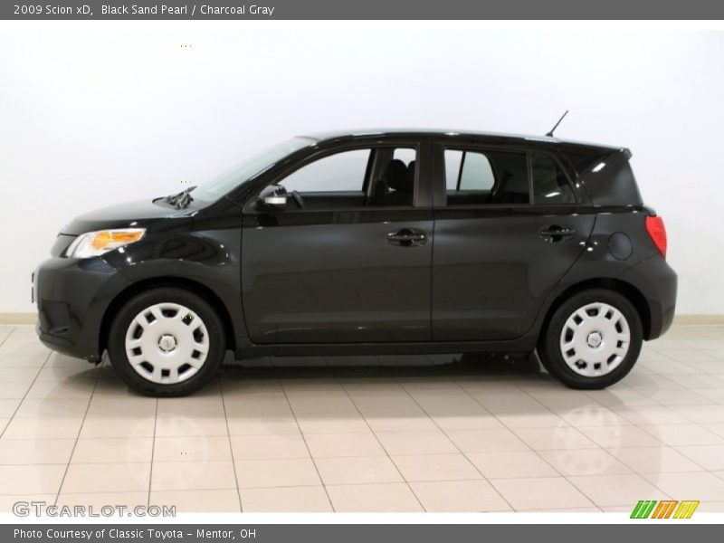 Black Sand Pearl / Charcoal Gray 2009 Scion xD