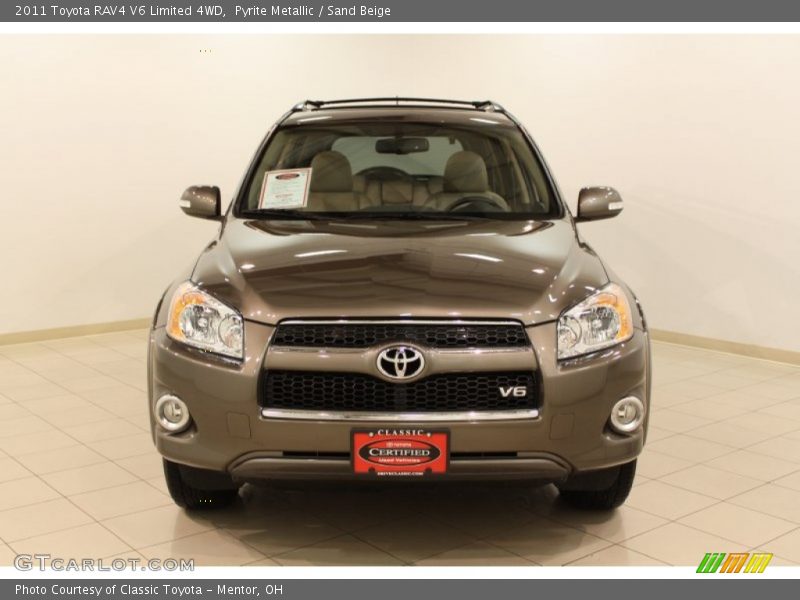 Pyrite Metallic / Sand Beige 2011 Toyota RAV4 V6 Limited 4WD