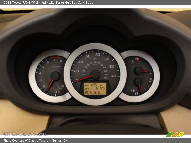 Pyrite Metallic / Sand Beige 2011 Toyota RAV4 V6 Limited 4WD