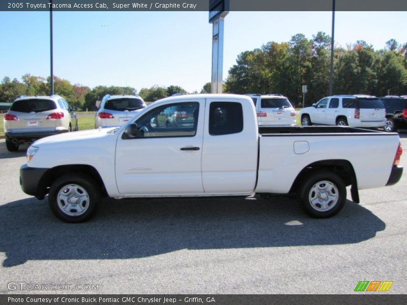 Super White / Graphite Gray 2005 Toyota Tacoma Access Cab