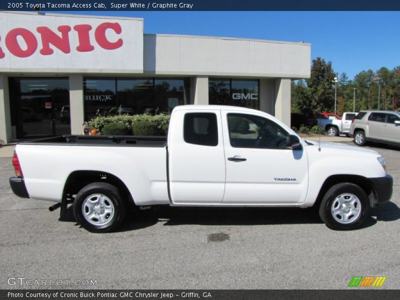 Super White / Graphite Gray 2005 Toyota Tacoma Access Cab