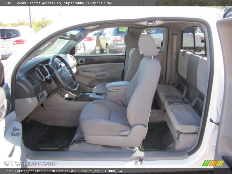 Super White / Graphite Gray 2005 Toyota Tacoma Access Cab