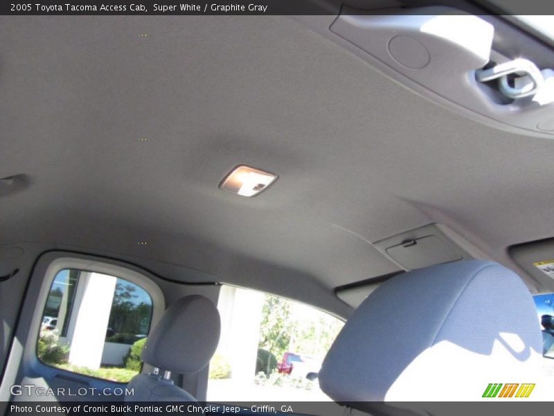 Super White / Graphite Gray 2005 Toyota Tacoma Access Cab