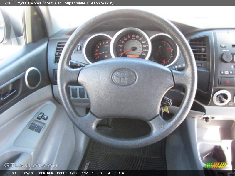 Super White / Graphite Gray 2005 Toyota Tacoma Access Cab