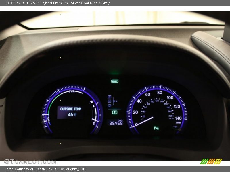  2010 HS 250h Hybrid Premium 250h Hybrid Premium Gauges