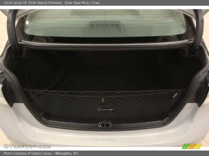 Silver Opal Mica / Gray 2010 Lexus HS 250h Hybrid Premium