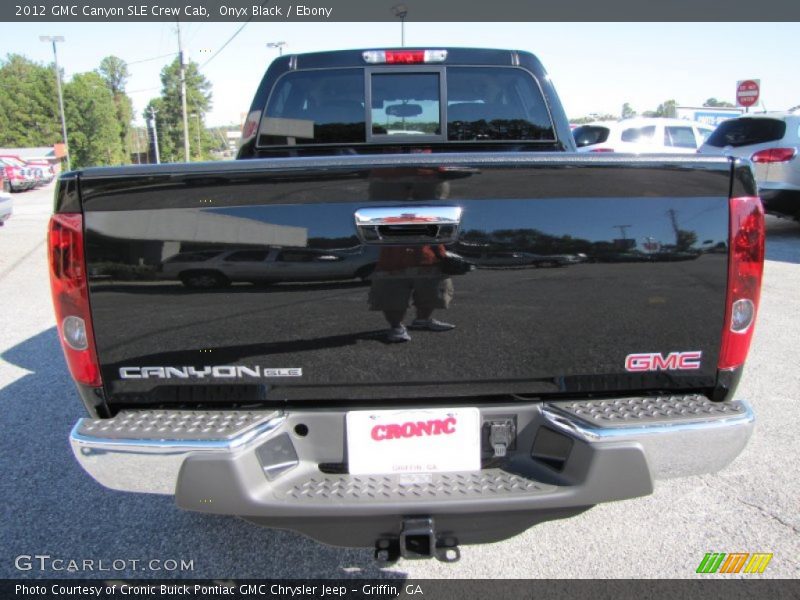 Onyx Black / Ebony 2012 GMC Canyon SLE Crew Cab