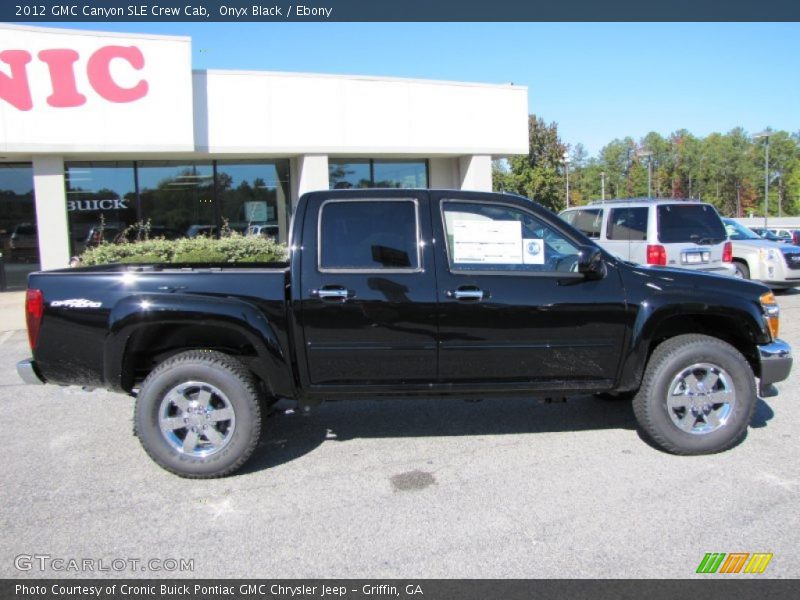 Onyx Black / Ebony 2012 GMC Canyon SLE Crew Cab