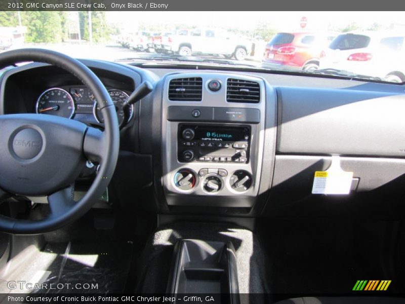 Onyx Black / Ebony 2012 GMC Canyon SLE Crew Cab