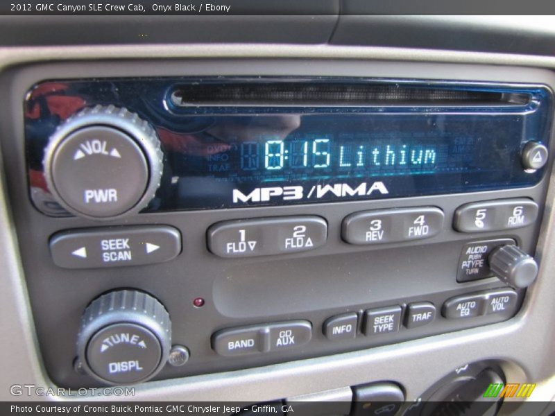 Audio System of 2012 Canyon SLE Crew Cab
