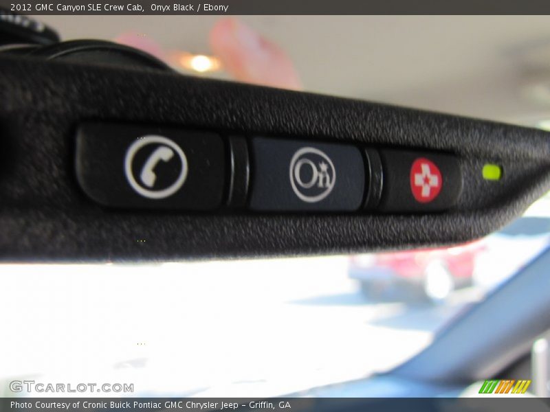 Onyx Black / Ebony 2012 GMC Canyon SLE Crew Cab