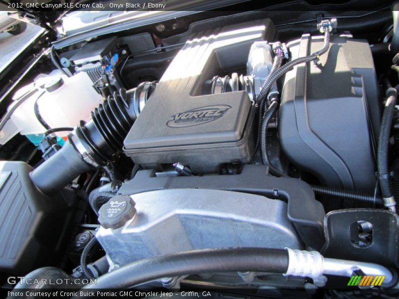 Onyx Black / Ebony 2012 GMC Canyon SLE Crew Cab