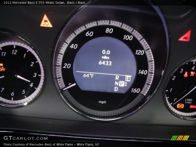 Black / Black 2011 Mercedes-Benz E 350 4Matic Sedan