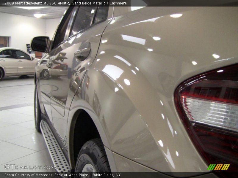 Sand Beige Metallic / Cashmere 2009 Mercedes-Benz ML 350 4Matic