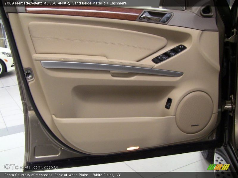 Sand Beige Metallic / Cashmere 2009 Mercedes-Benz ML 350 4Matic