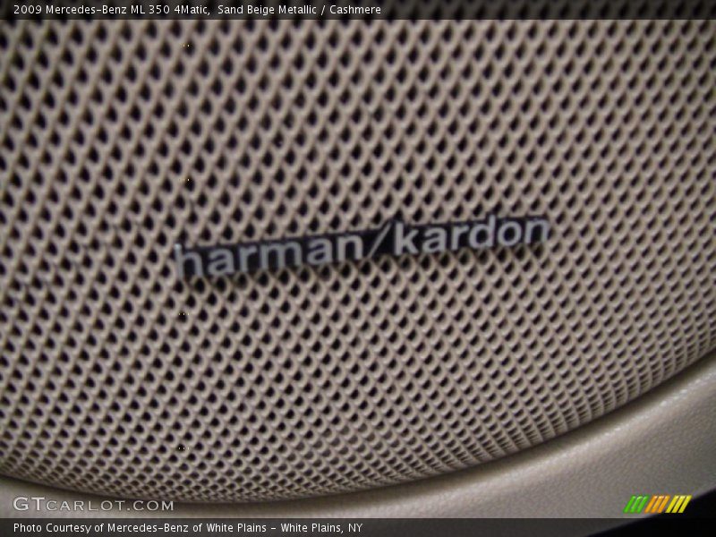 Sand Beige Metallic / Cashmere 2009 Mercedes-Benz ML 350 4Matic