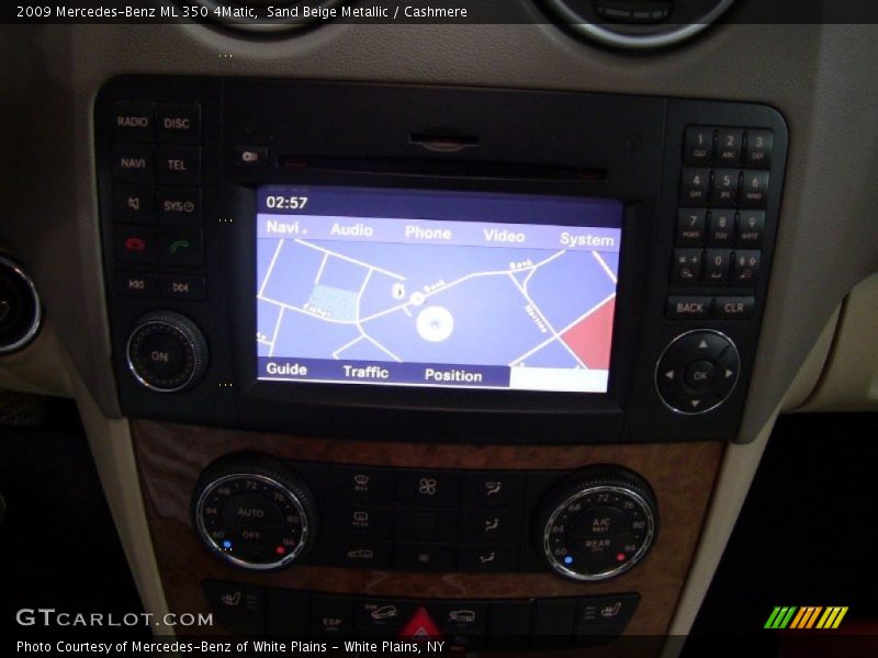 Sand Beige Metallic / Cashmere 2009 Mercedes-Benz ML 350 4Matic