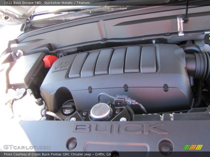 Quicksilver Metallic / Titanium 2012 Buick Enclave FWD