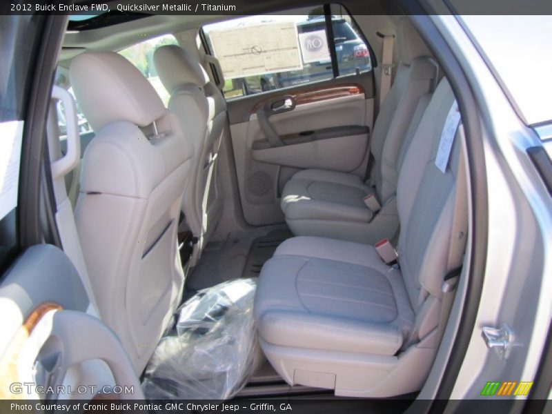 Quicksilver Metallic / Titanium 2012 Buick Enclave FWD