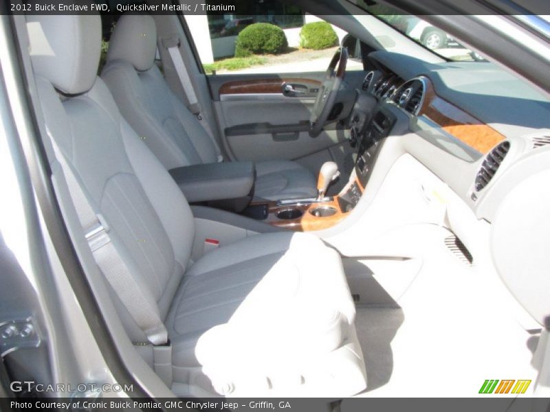 Quicksilver Metallic / Titanium 2012 Buick Enclave FWD