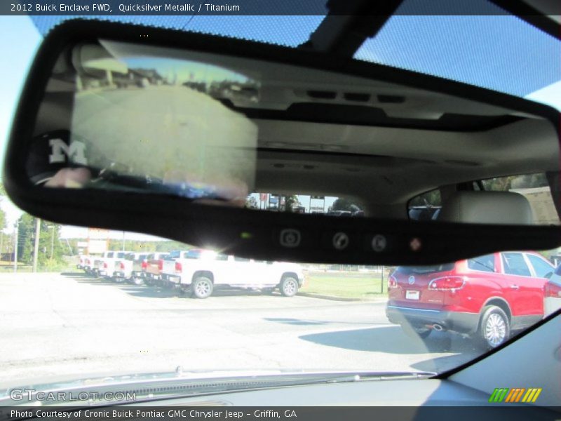 Quicksilver Metallic / Titanium 2012 Buick Enclave FWD