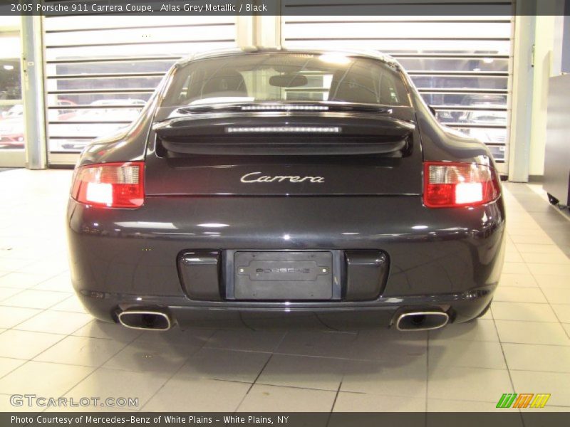 Atlas Grey Metallic / Black 2005 Porsche 911 Carrera Coupe