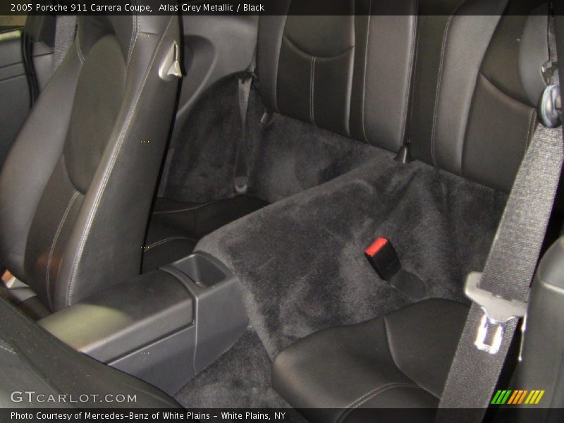 Atlas Grey Metallic / Black 2005 Porsche 911 Carrera Coupe