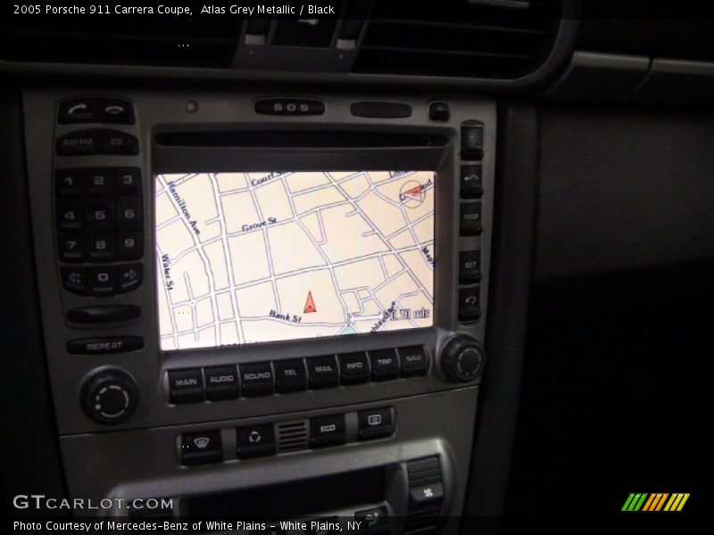 Navigation of 2005 911 Carrera Coupe