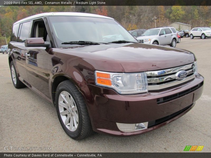 Cinnamon Metallic / Medium Light Stone 2009 Ford Flex SEL AWD