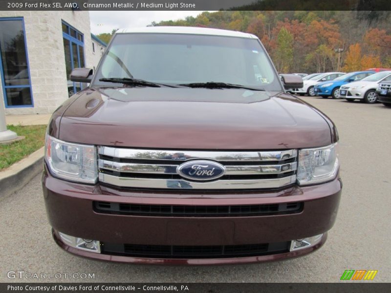 Cinnamon Metallic / Medium Light Stone 2009 Ford Flex SEL AWD