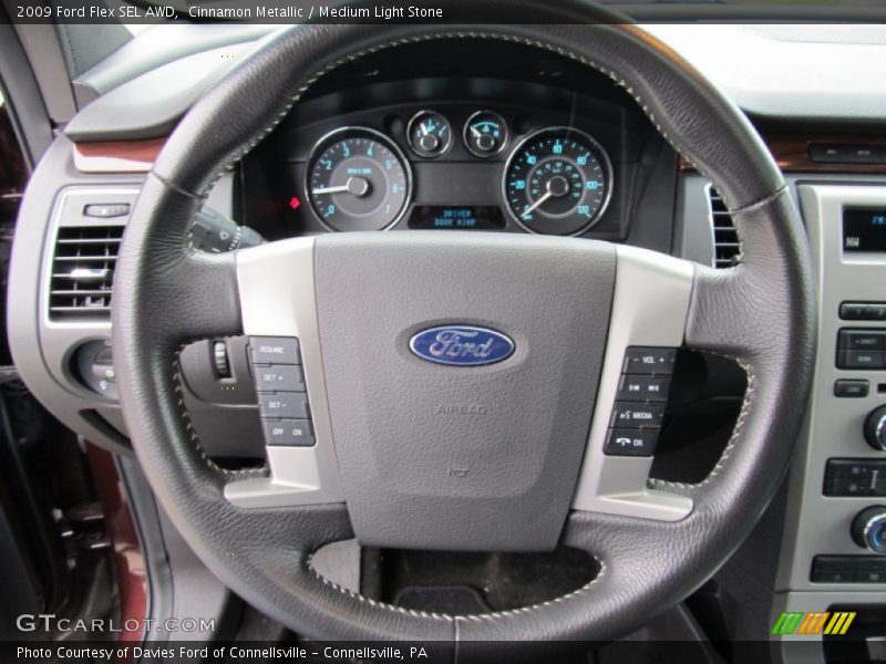 Cinnamon Metallic / Medium Light Stone 2009 Ford Flex SEL AWD