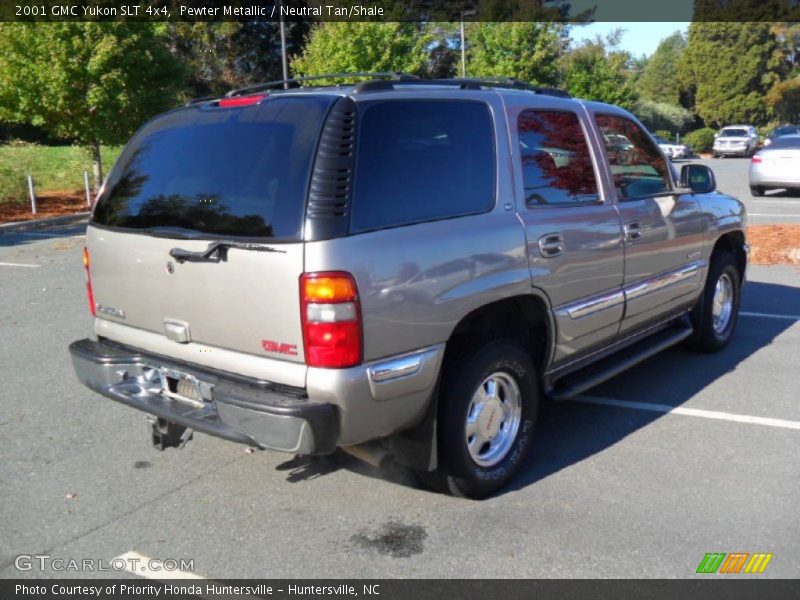 Pewter Metallic / Neutral Tan/Shale 2001 GMC Yukon SLT 4x4