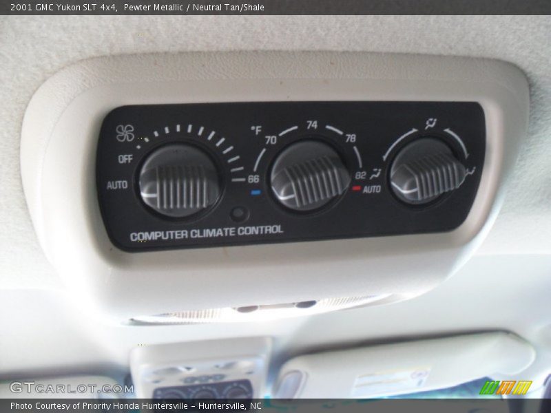 Pewter Metallic / Neutral Tan/Shale 2001 GMC Yukon SLT 4x4