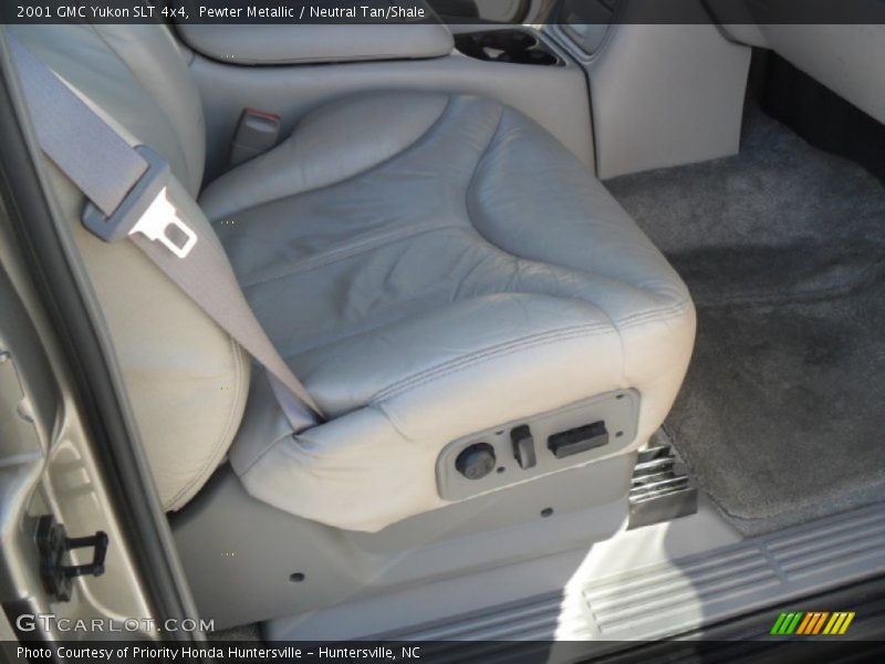 Pewter Metallic / Neutral Tan/Shale 2001 GMC Yukon SLT 4x4