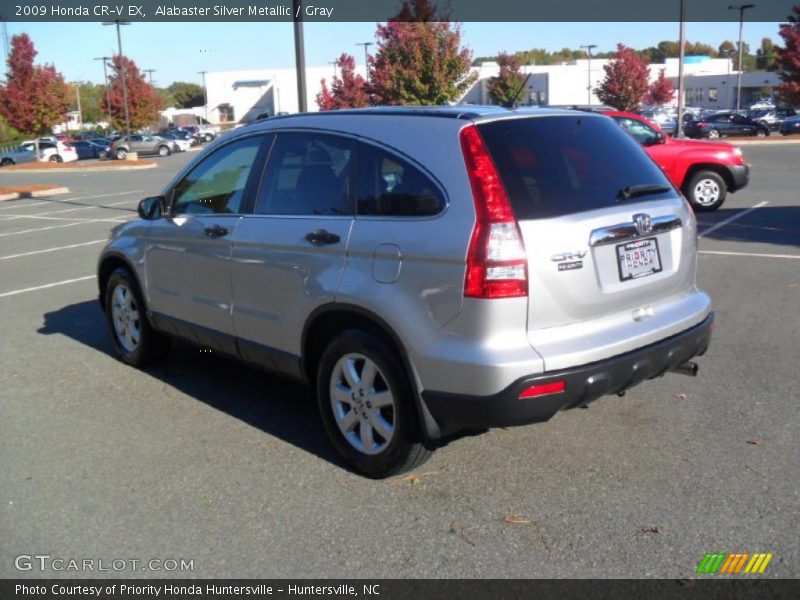 Alabaster Silver Metallic / Gray 2009 Honda CR-V EX