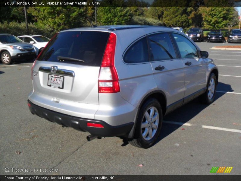 Alabaster Silver Metallic / Gray 2009 Honda CR-V EX