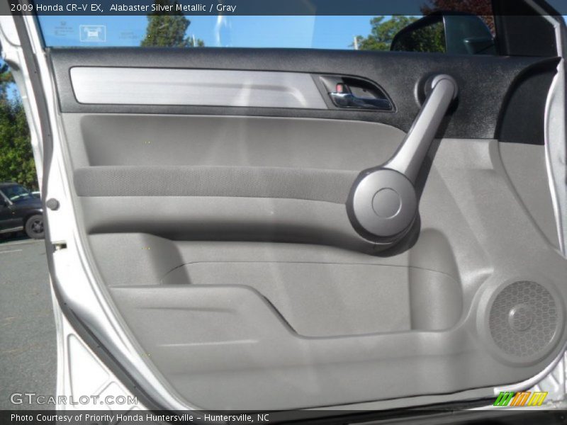 Alabaster Silver Metallic / Gray 2009 Honda CR-V EX